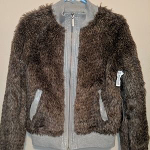 Vertigo Paris faux fur jacket